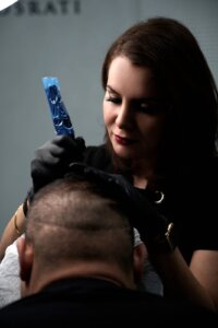scalp micropigmentation artist